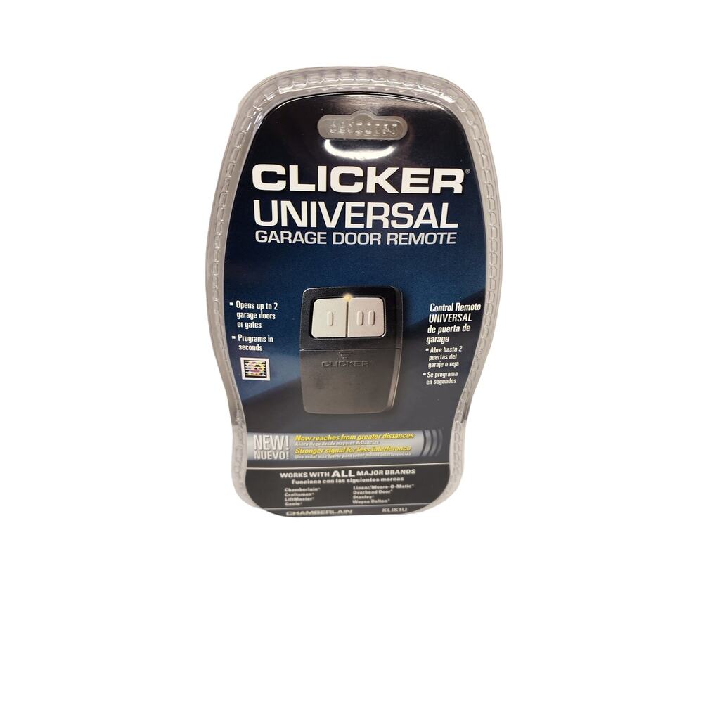 Clicker Universal Garage Door Remote Chamberlain 2012 KLIK1U